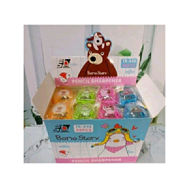 

( 1Pcs ) Serutan 2 Lubang / Rautan Motif Lucu / Sharpener TR-345