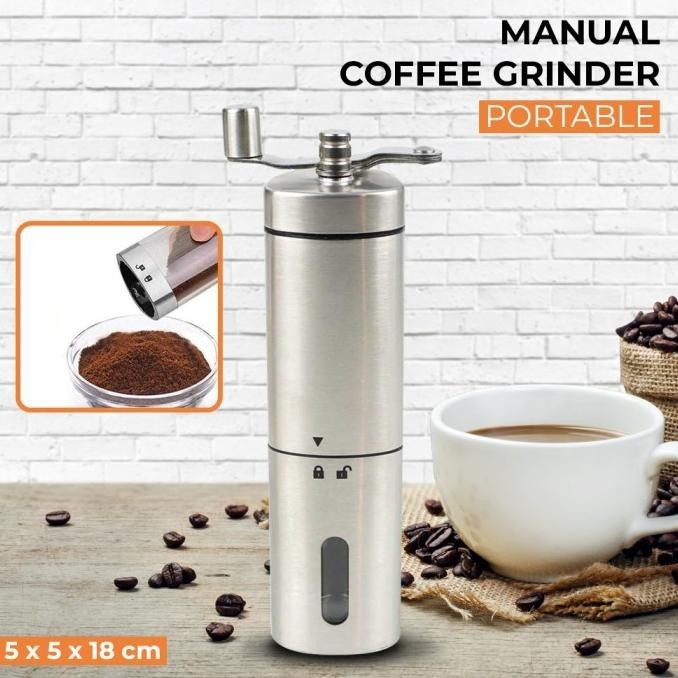 Alat Penggiling Kopi Manual Coffee Grinder Portable