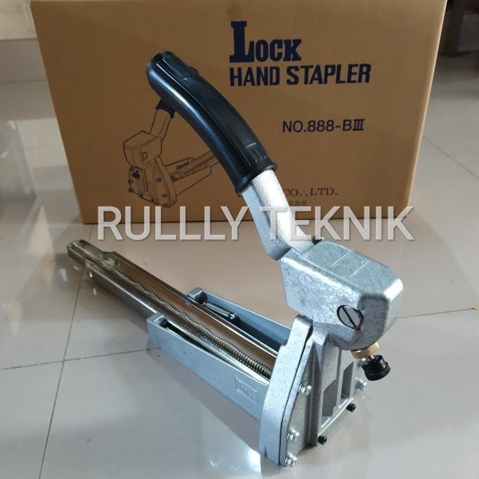 

Alat staples Karton-Kardus Manual / Lock hand stapler 5/8 asli japan