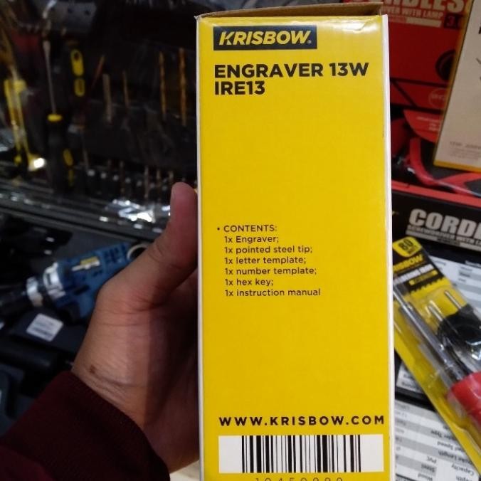 

Krisbow Alat Ukir Listrik 15 W