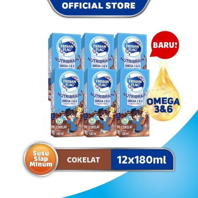 

Frisian Flag Omega Susu UHT Chocolate 180ml [12 pcs]