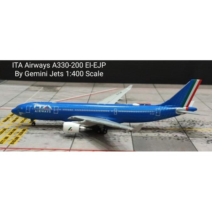 ITA Airways A330-200 EI-EJP By Gemini Jets 1:400 Scale