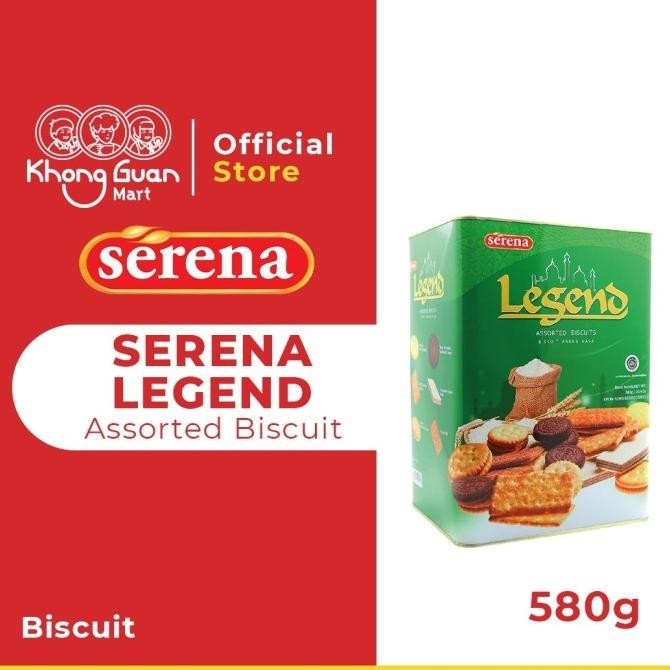 

Serena Assorted Biscuits Legend Persegi 580 Gram