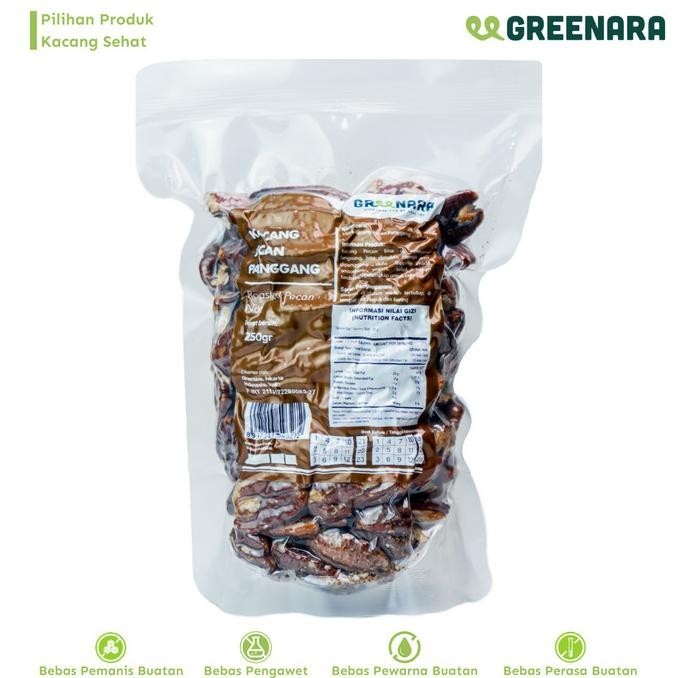 

Kacang Pecan Panggang 250gr / Roasted Pecan Nuts