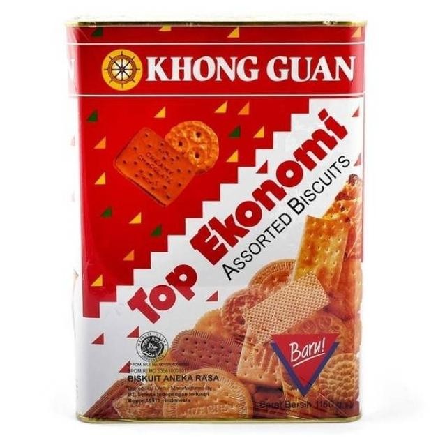 

Khong Guan Biskuit Kaleng Top Ekonomi [1150 gr]