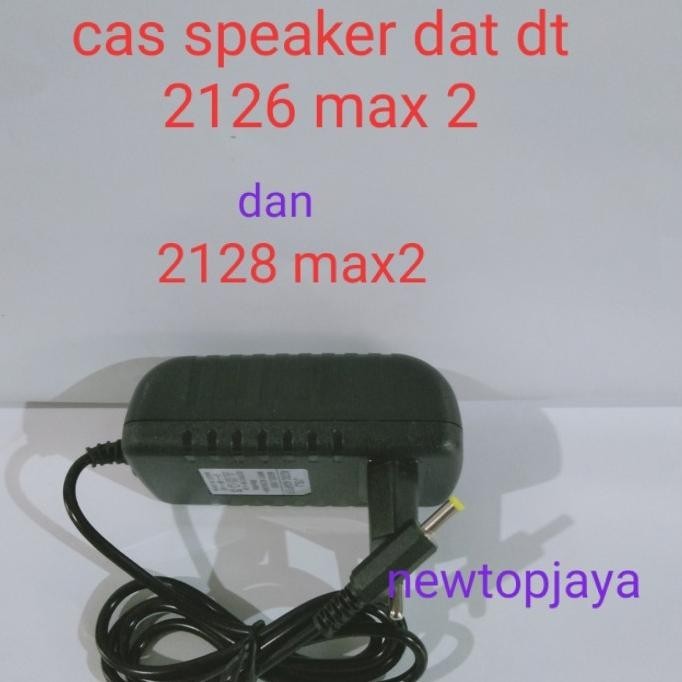 Adaptor Charger Casan Speaker Dat Dt 2126 Max2 / Dt 2128 Max 2 (9 Votl