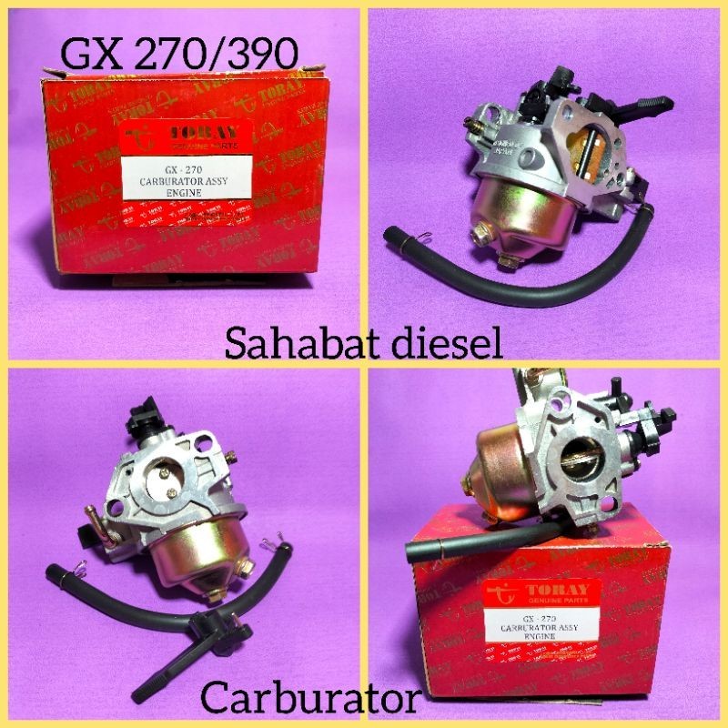 Carburator Assy Honda GX 270 mesin 9 PK karburator mesin Honda GX 270
