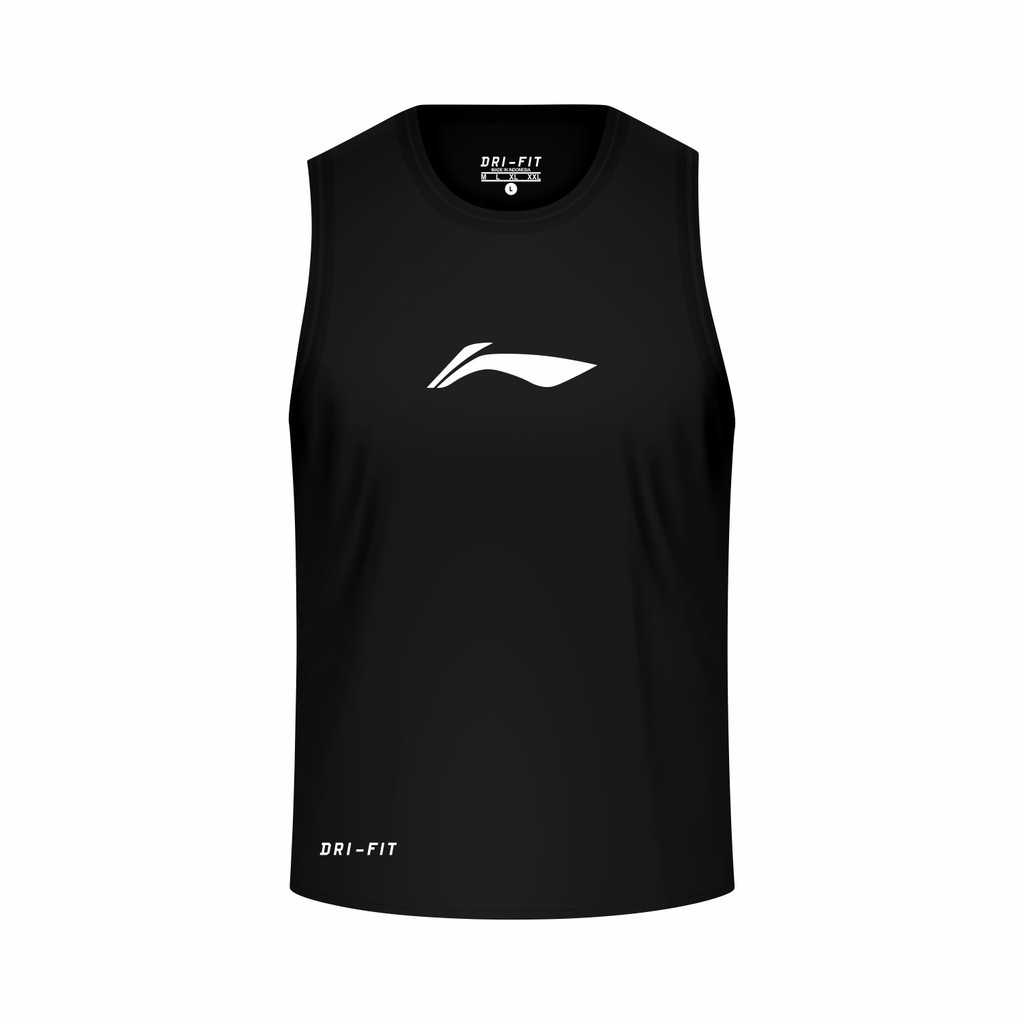 Singlet Gym Pria Olahraga Tanktop Fitness Pakaian Cowok Santai Senam