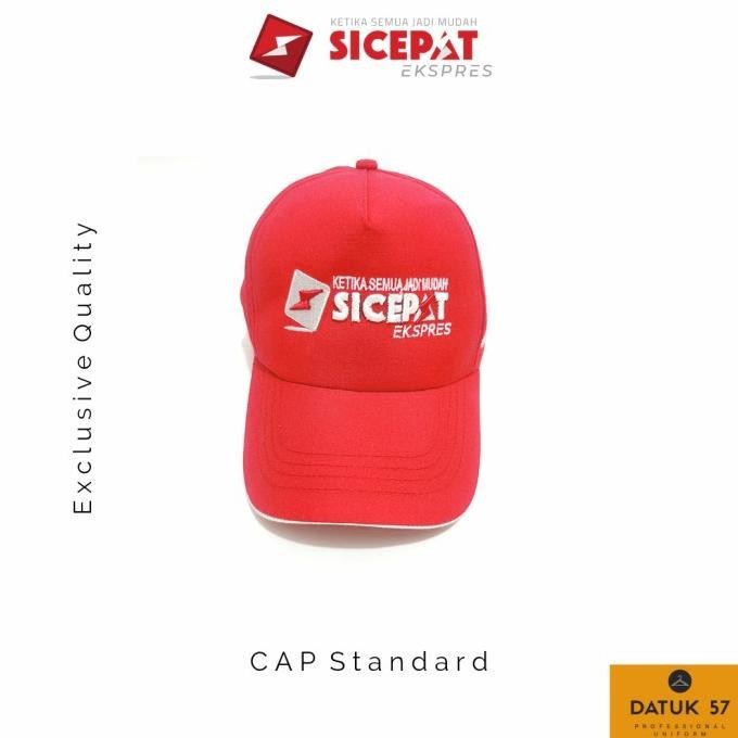 

Terlaris Sicepat Ekspres Merchandise : Exclusive Cap (Topi Seragam Sicepat) Limited Edition
