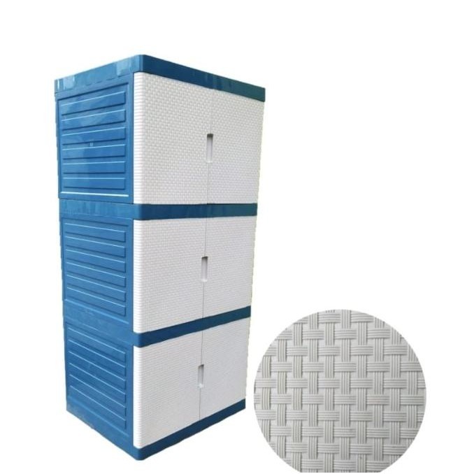 lemari plastik tabitha susun 3,lemari pakaian