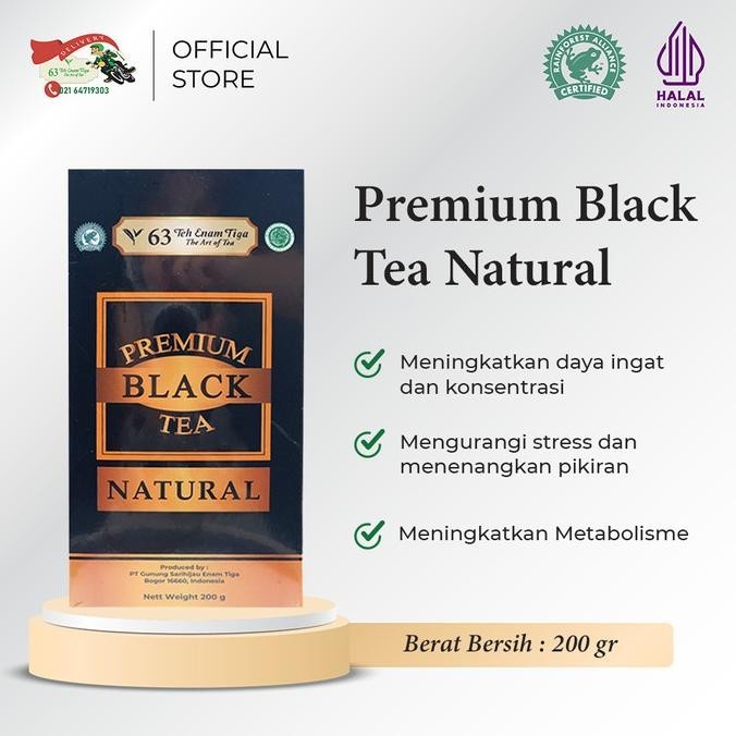 

Teh 63 Premium Black Tea Natural