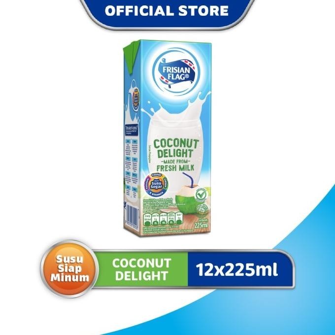 

Frisian Flag Purefarm Susu UHT Coconut Delight 225ml [12 pcs]