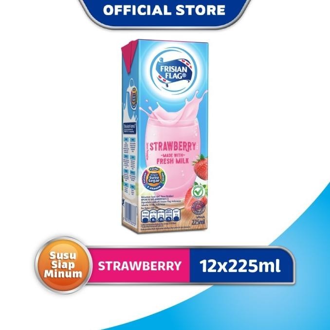 

Frisian Flag Purefarm Susu UHT Strawberry 225ml [12 pcs]