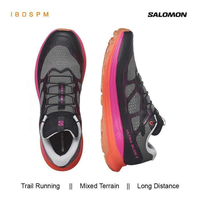 TRAIL RUNNING SHOES SALOMON ULTRA GLIDE 2 MEN ORIGINAL BEST QUALITY