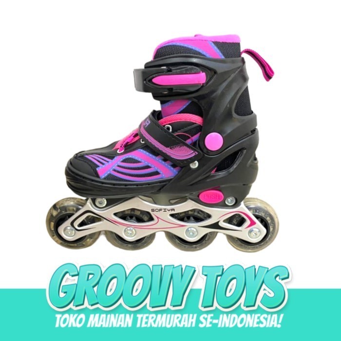 MAINAN ANAK SEPATU RODA SOFIYA PR 17383 ORIGINAL BEST QUALITY