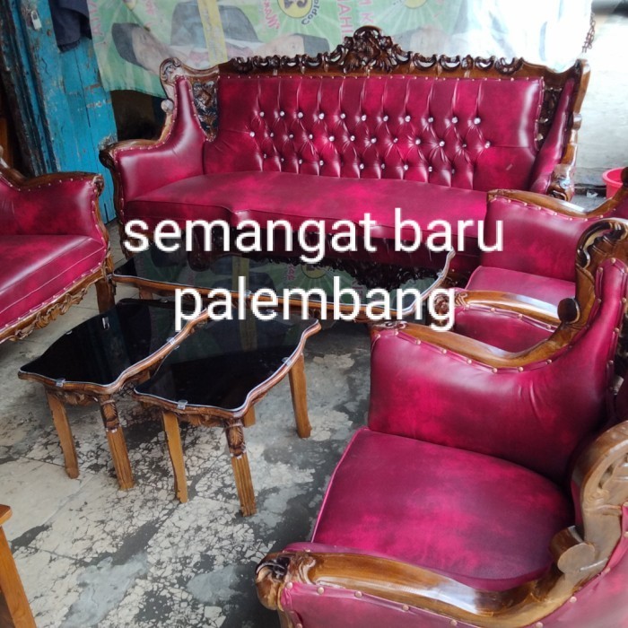 $+$+$+$+] Kursi Jati Jepara / Kursi Tamu Jati Romawi 3111 / Sofa jati 3111