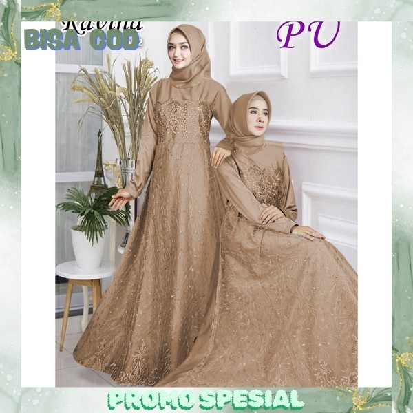 Gamus Kualitas Premium Bju Gmis Import Bruklat Bj Lebaran Wanita Casual Long Dress Korea Style Dreas