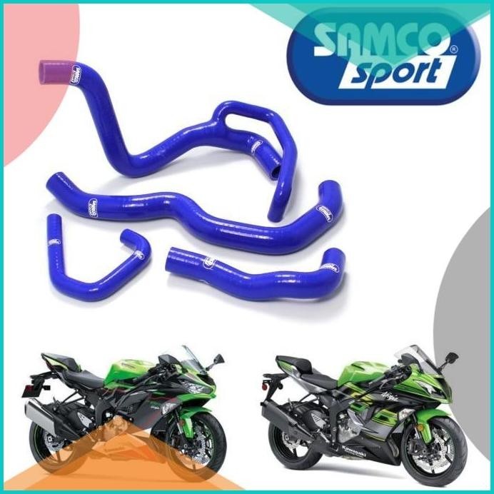 SELANG RADIATOR Samco radiator hose Kawasaki ZX636 13m4yZ4 suku cadang
