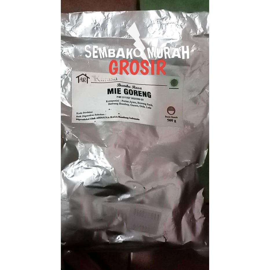 

Bumbu Rasa Indomie Goreng 500Gram / Bumbu Bubuk Mie Instan Goreng Asli Perkasa_Id