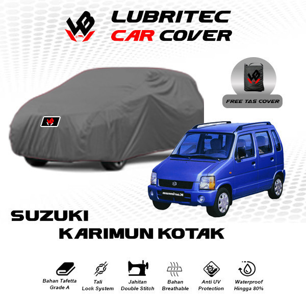 Body Cover Mobil Karimun kotak / Sarung Mobil Suzuki Karimun kotak / Selimut Mobil Suzuki Karimun La