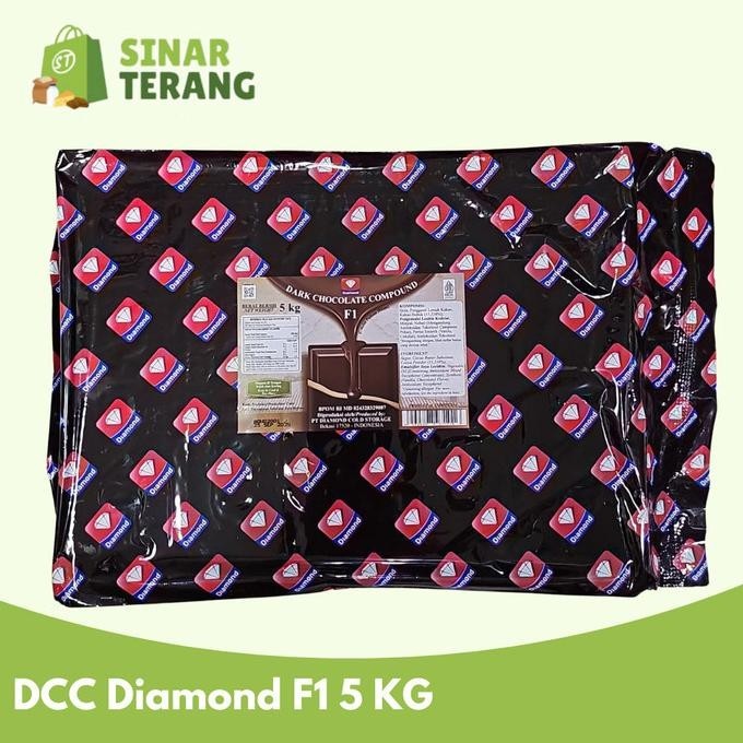 

Diamond f1 dcc 5kg dark coklat compound blok 5 kg