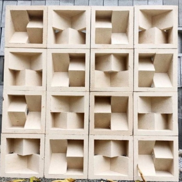 Roster minimalis putih motif jakban 2sisi - Abu-abu