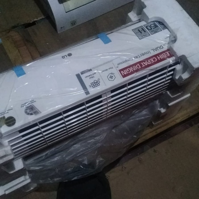 BODY INDOOR AC LG DUAL INVERTER 1/2 BARU ORIGINAL