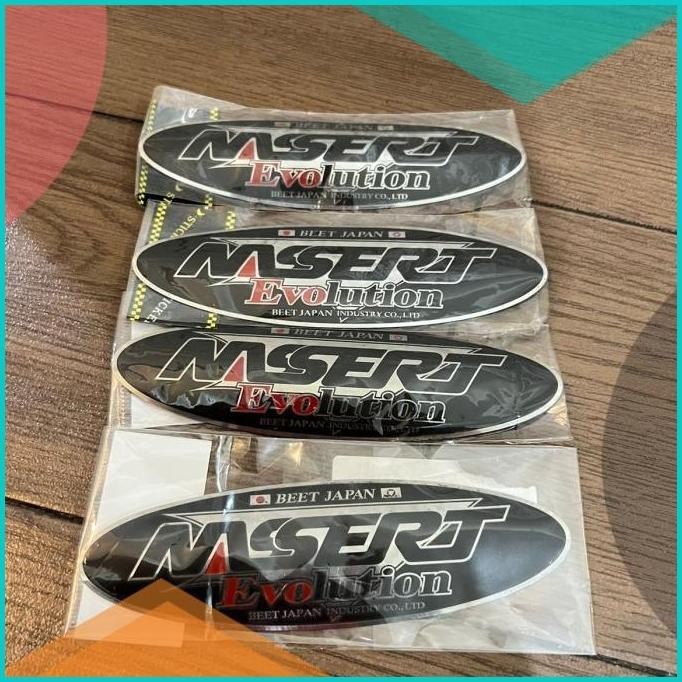 Emblem logo knalpot Nassert Beet Evo original made in Japan 13m4yZ4 pe