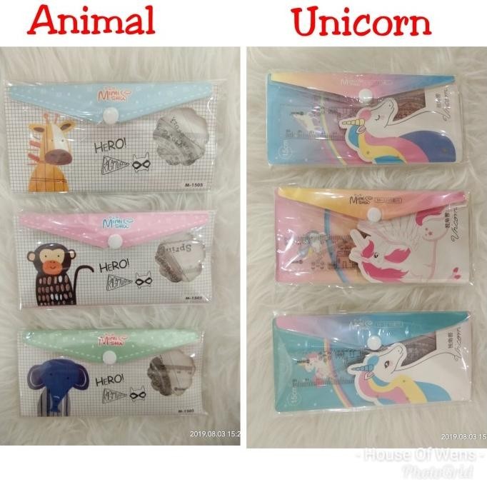 

Terbaik Penggaris Set Unicorn - Penggaris Set Animal - Ruler Set (15 Cm) Stok Terbatas
