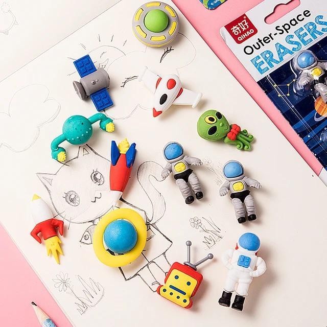 

Penghapus Pensil Set 3D Puzzle Mobil Truk Space Alien