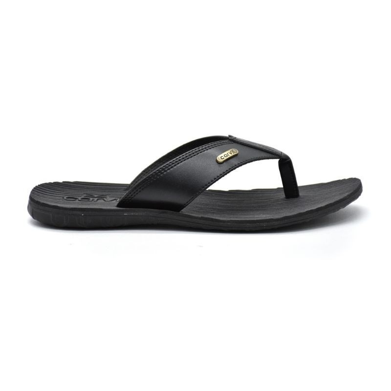 UNISEX CELISTA NEBULAE TERBARU SANDAL CASUAL PRIA CARVIL FERGUSO-01M / FINETIC-01M BLACK HITAM