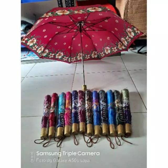 GSJ GROSIR Payung lipat murah jansen umbrella motif