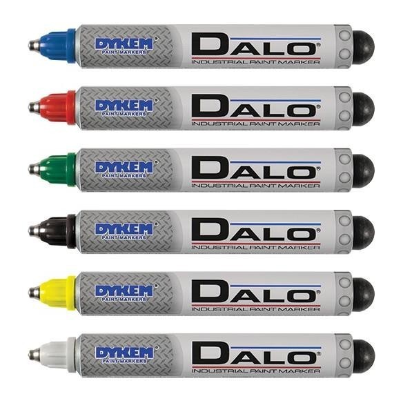 

Dalo Dykem White Marker Stainless Heavy Duty Spidol Besi Permanent