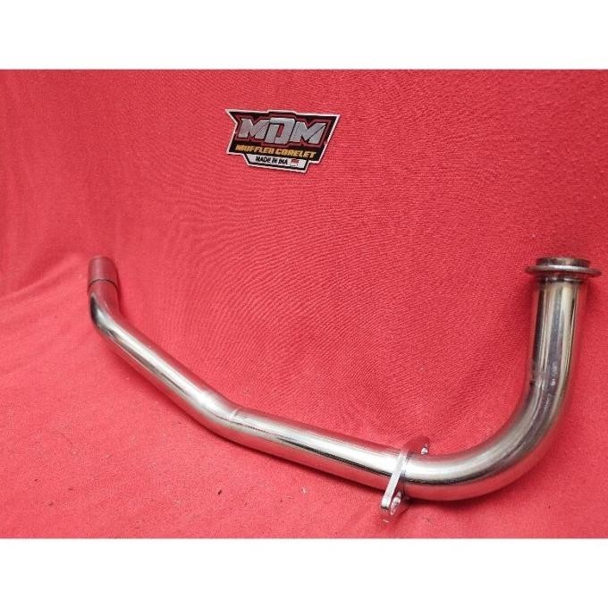 LEHERAN KNALPOT VARIO 150 LED OLD UKURAN 26 BENDING KOLONG / MDM ORI ;