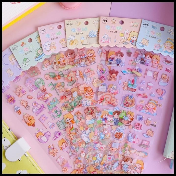 

TERBARU STIKER AESTHETIC KARAKTER CUTE LUCU PANJANG BAHAN PET WATERPROOF !!