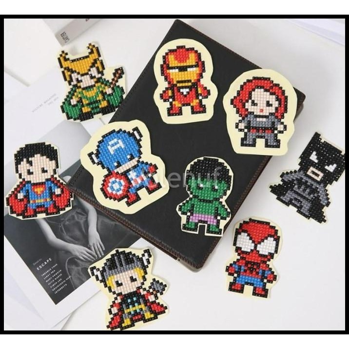 

DISKON DIAMOND PAINTING AVENGER DIY STICKER !!!