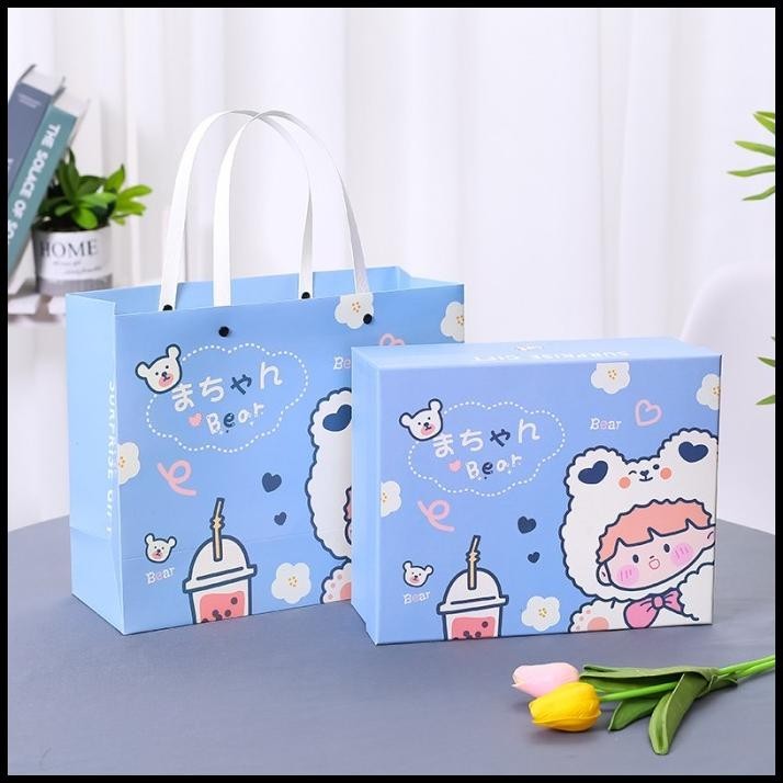 

TERMURAH PAPER BAG CUTE BAHAN PREMIUM (HANYA PAPER BAG SAJA ) !!