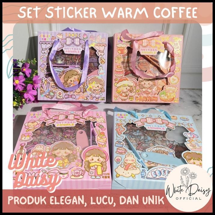 

GRATIS ONGKIR SET STICKER WARM LOVE HADIAH UNIK BINGKISAN CANTIK + PINSET DAN PERATA