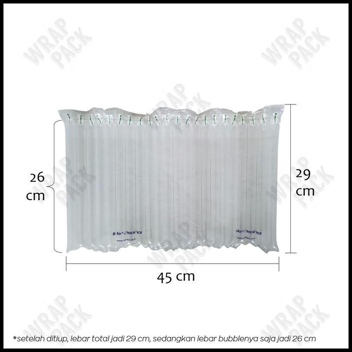 

HOT DEAL RO-AIR BUBBLE WRAP INFLATABLE BAG 45 CM X 30 CM !!!!