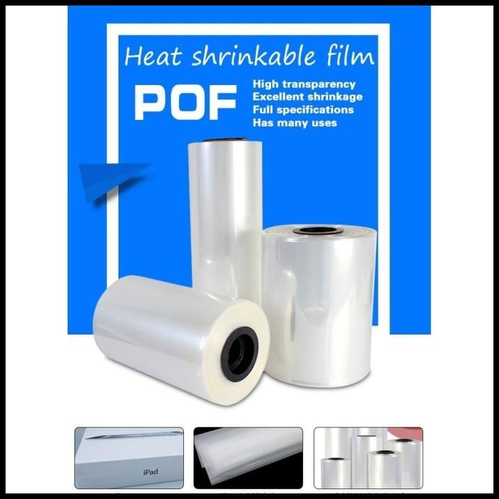 

GRATIS ONGKIR PLASTIK POF HEAT SHRINKABLE FILM WRAP KEMASAN PACKING / ROLL !!!!!!