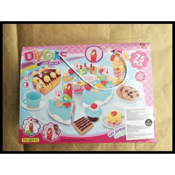 

BEST DEAL KUE ULANGTAHUN DIY CAKE 75 PCS !!!!
