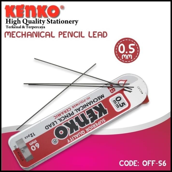 

GRATIS ONGKIR ISI PENSIL MEKANIK KENKO 0.5 MM 2B (OFF-56)