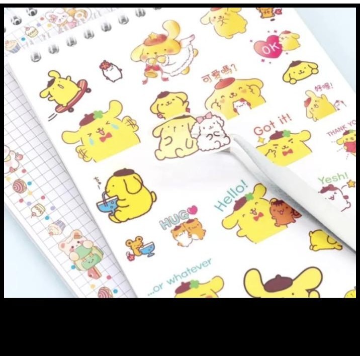 

TERMURAH ( KKM ) BUKU STICKER 3IN1 VIRAL AESTHETIC TERLARIS STIKER SANRIO !!