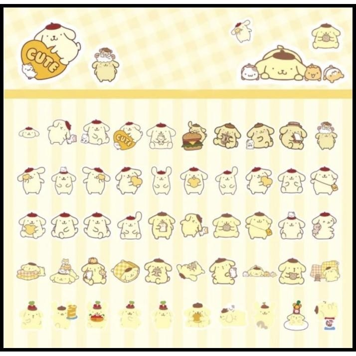 

HOT DEAL ( KKM ) SANRIO 2D STICKER HEARTBEAT CUTE PRODUCT SERIES !!!