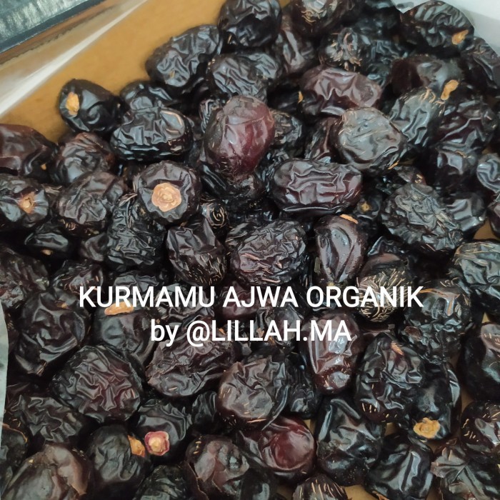 

1kg Kurma Ajwa Organik/Ajwa Madinah/Kurma Nabi