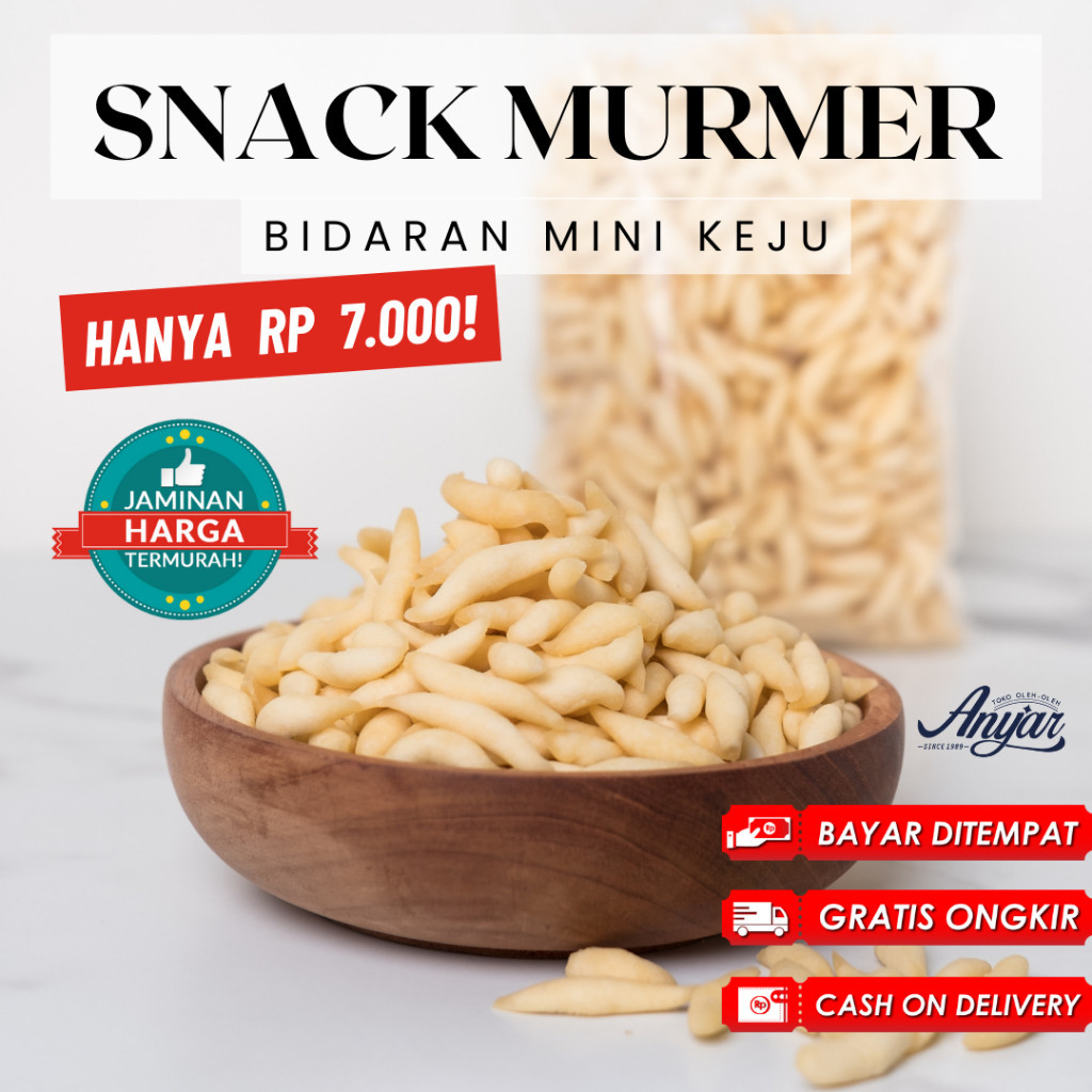 

Bidaran Mini Keju @100gr (NEW)