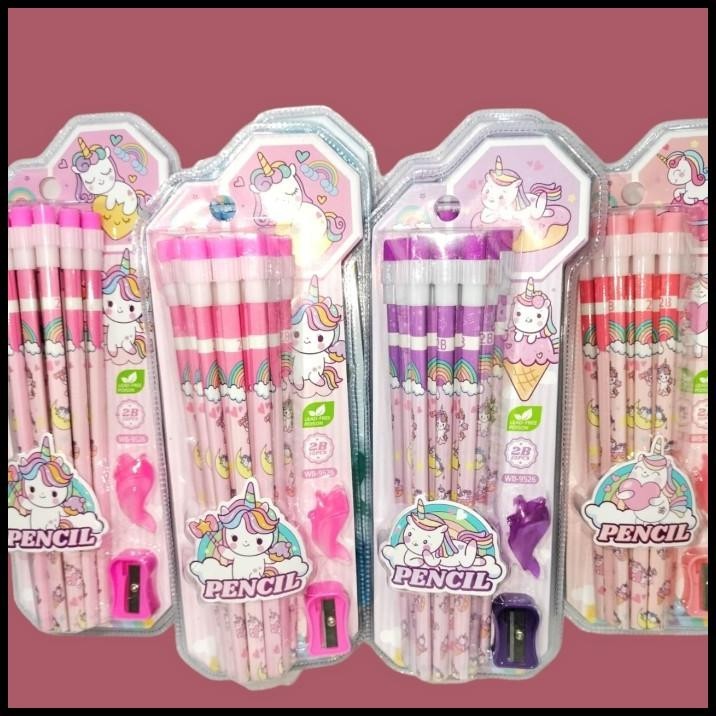 

TERMURAH PAKET PENSIL KARAKTER 1 PACK ISI 12 PCS + FREE PENGHAPUS+SERUTAN CUTE !!!!!!