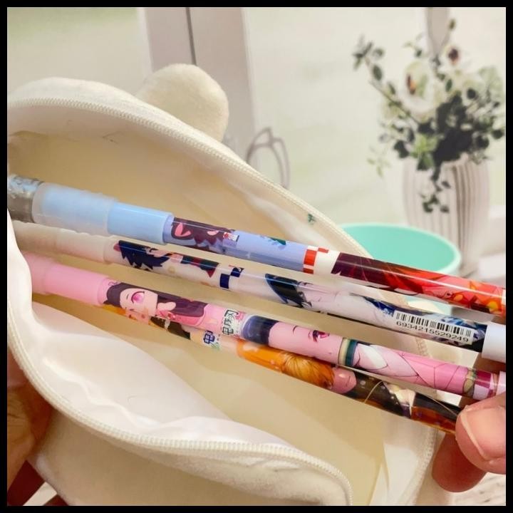 

BEST DEAL PULPEN PUTAR LED DEMON SLAYER CUTE WARNA-WARNI SPESIAL HARGA MURAH