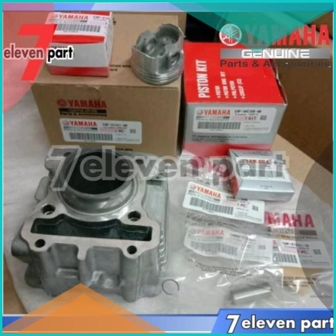 CYLINDER BLOK SEHER SEKER + PISTON KIT MIO J GT XRIDE 115 ORIGINAL 54P