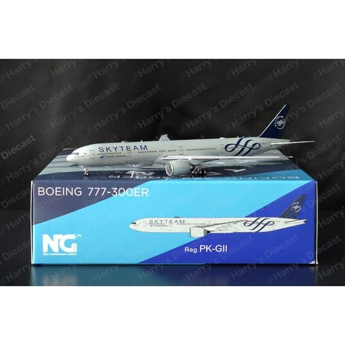 1/400 B777-300ER Garuda Indonesia - SkyTeam by NG Model
